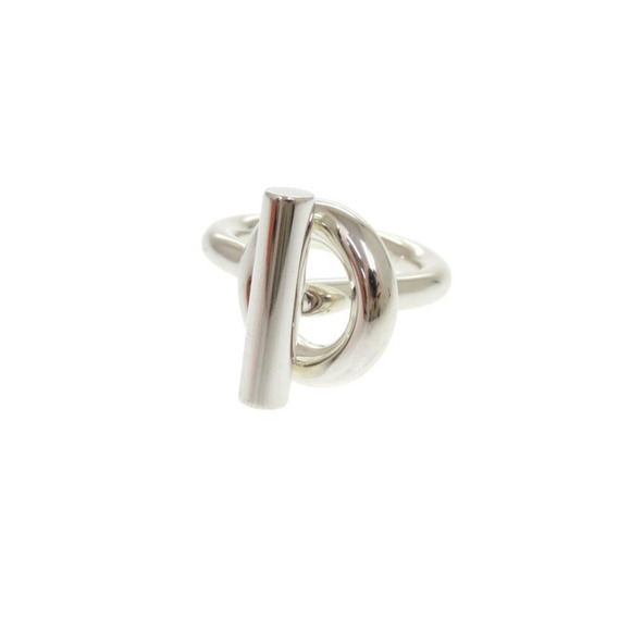 HERMES Silver Ring - Picture 1 of 8